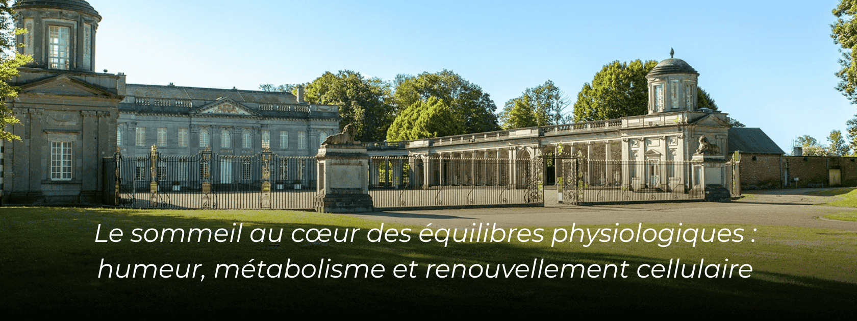 Le sommeil au cœur des équilibres physiologiques : humeur, métabolisme et renouvellement cellulaire cover image